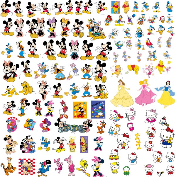 Disney's Mickey Mouse cartoon animation 