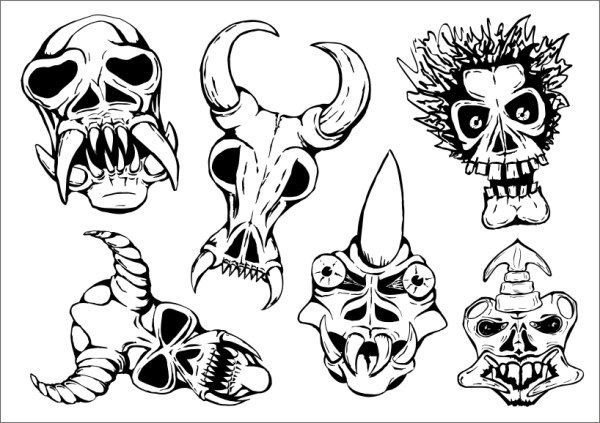 Sacrificial mask vector