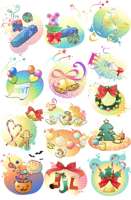 Happy holidays Vector