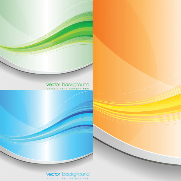 Elegant color stripe vector of material
