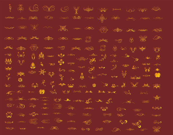 Lace vector material

