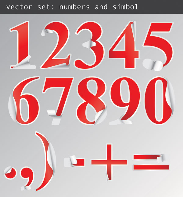 Vector Arabic stickers

