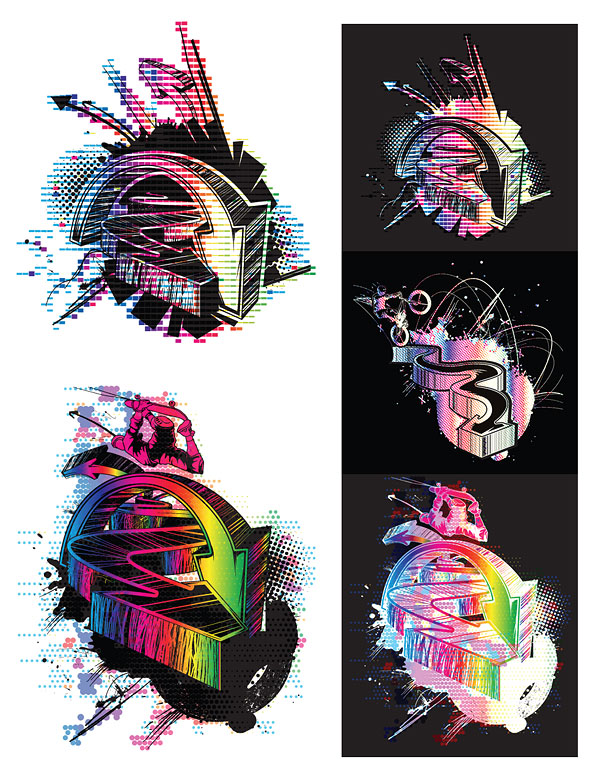 Trend arrow Vector Graphics
