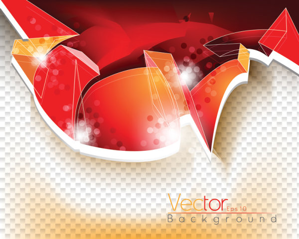 The trend of dynamic flow line gorgeous 02 - Vector