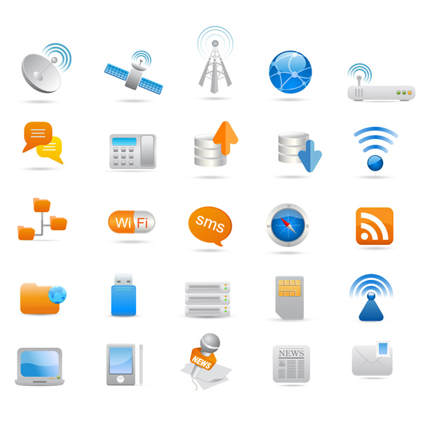 {Industrial Icons} Vector 