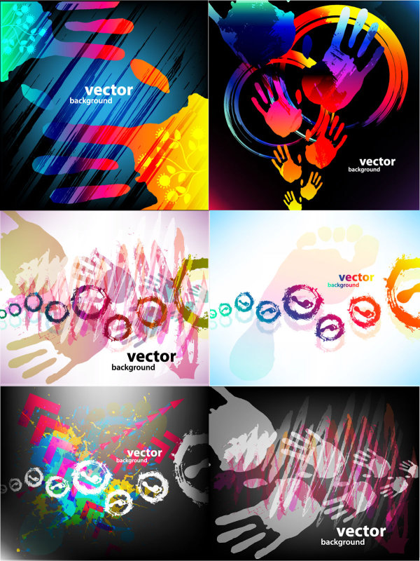 Magnificent fingerprints - Vector