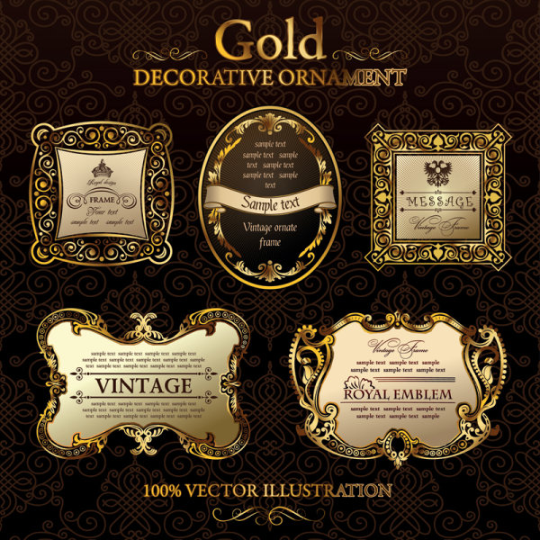 Classic patterns of European standard bottles
01