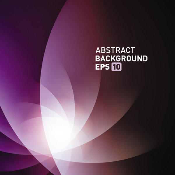 Glare background material 01 - vector material