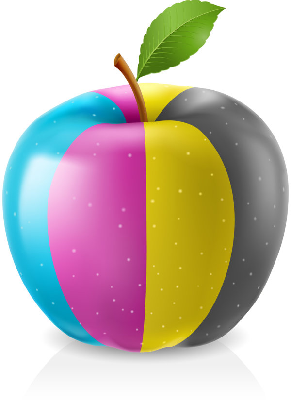 Color pigments picture 04 - vector material