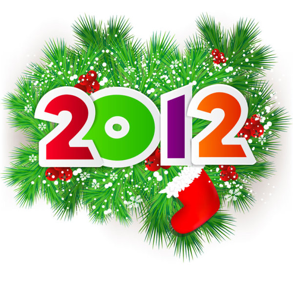 Creative 2012 Fonts 03 - vector material