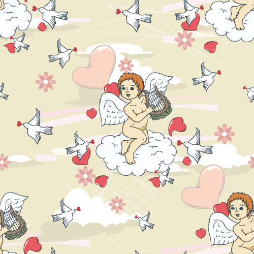 Angel illustrator 04 - vector material