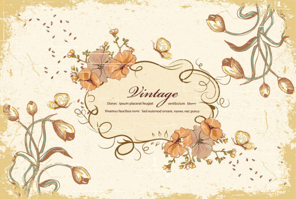 Retro pattern background - 03