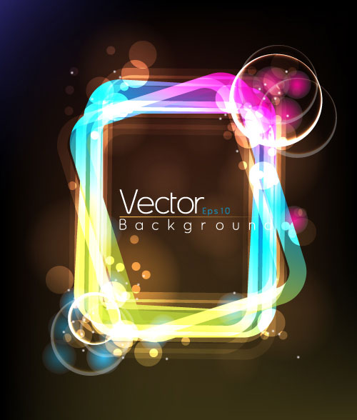 Fashion Halo dynamic background 01 - vector material