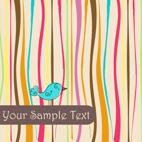Dynamic flow line background 02 - vector material