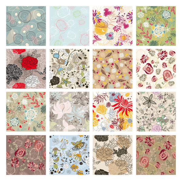 Exquisite patterns 02 - vector material