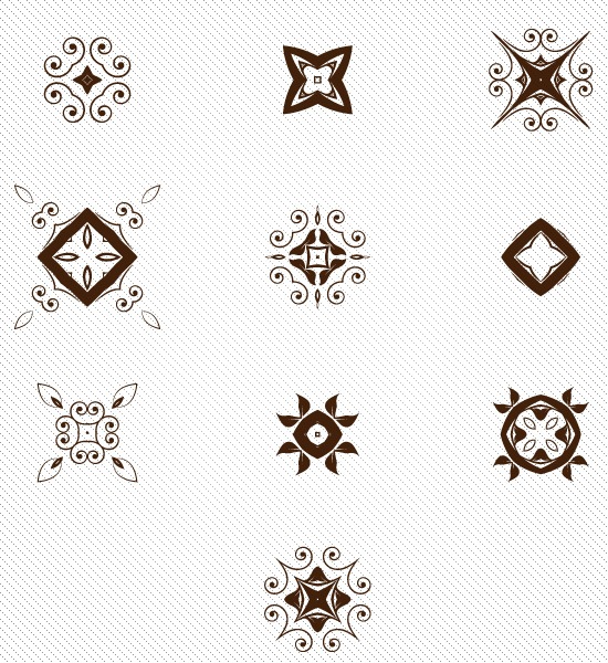 Exquisite patterns 02 - vector material