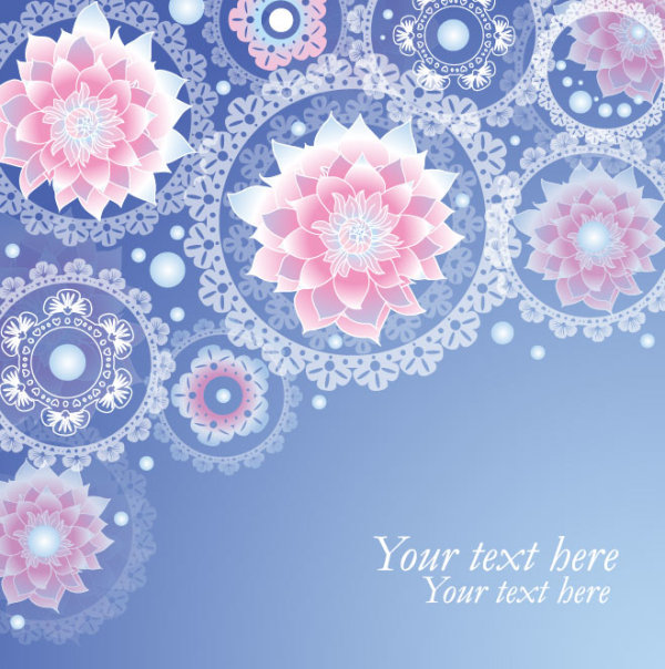 Pattern background 04 - vector material