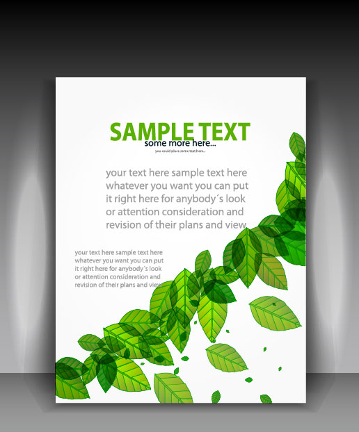 Green card 04 - vector material