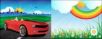 outdoor scenery vector