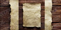 The board of the old paper-picture material
