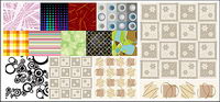 decorative and practical background material vector