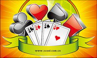 Vector Illustration betting theme material