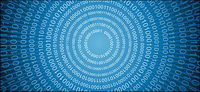 Blue background vector digital material
