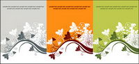 3-color pattern vector material fashion