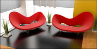 Fashion home iceberg picture material
