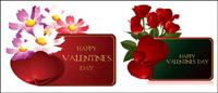 Valentine;s Day cards vector material