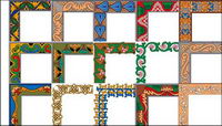 Simple practical border vector Series -4 (47P)
