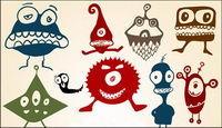 Lovely cartoon vector icon