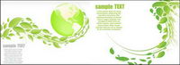Vector material leaves the Earth