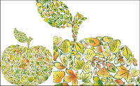 Vector leaves \u0026amp; petals			
