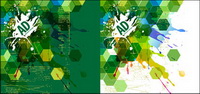 Cellular technology background vector