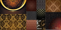 European gorgeous shading pattern