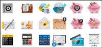 Exquisite icons - vector material