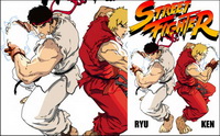 Street Fighter vector source file