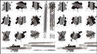 Tire brake printed material 01 - Vector
