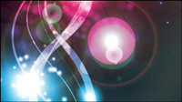 Gorgeous bright starlight effects 02-- vector material