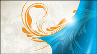 Colorful background material 03 - vector