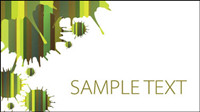 Creative drop splash traces background 05 - vector