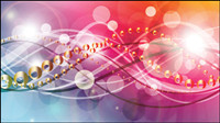 Gorgeous bright starlight effects 04 - vector