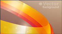 Colorful ribbon vector material -2