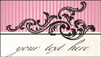 Fine pattern background - vector material