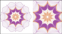 Fine anti-counterfeit pattern 05-- vector material
