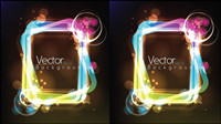 Light the frame vector material -3