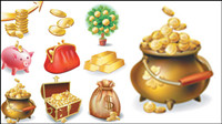 Commercial and financial icon vector material -3