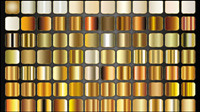 Square vector gradient styles - vector
