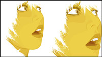 The Bride With White Hair --- vector